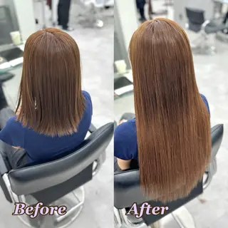 ヘアメ🎀ハイトーン 🩵エクステ🪄しほのヘアスタイル