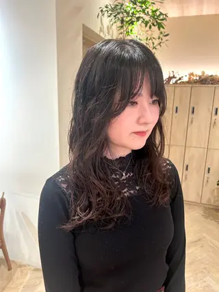 ロング 大山杏奈/ショート ボブ/カットモデルのヘアスタイル