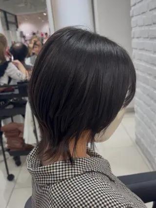 ミディアム 【盛れウルフ/ レイヤー】🖤ゆまののヘアスタイル