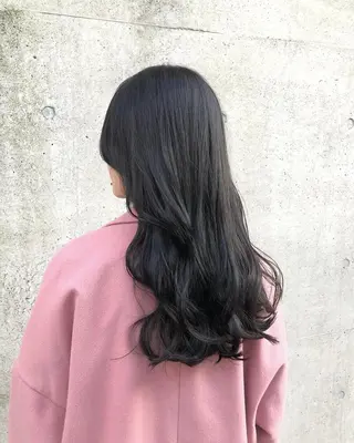 ロング カラー フレンチボブパーマ Yuukiのヘアスタイル