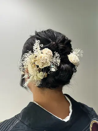 セミロング ヘアアレンジ 🩵ྀི髪質改善/ ちもも🩵ྀིのヘアスタイル
