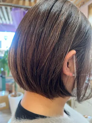 ミディアム カラー 今井 里美のヘアスタイル