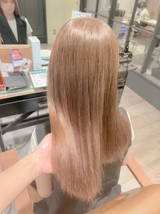 カラー 福元友梨 ディレクター✂️のヘアスタイル