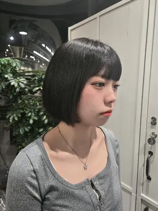 ミディアム ショート/ボブ/中村 遥香 🧸🤍のヘアスタイル