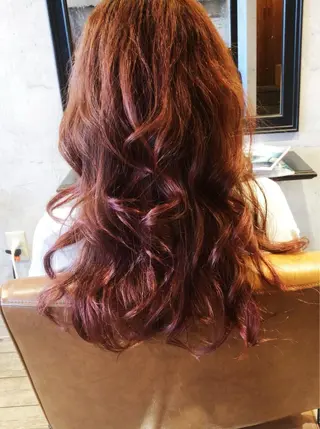 セミロング 艶髪/ハイトーン Sherryのヘアスタイル