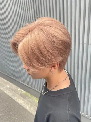 カラー Mii. 内田萌々のヘアスタイル