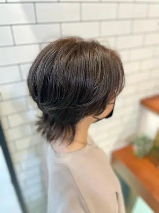 ショート カラー muk hair篠村 髪質改善/完全個室のヘアスタイル