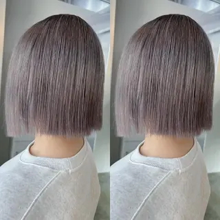ミディアム カラー yoriダブルカラー 代表すがわらのヘアスタイル