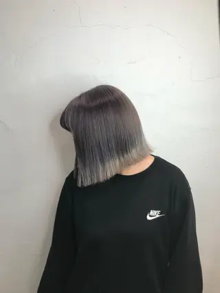 ショート カラー パーマ ヘアアレンジ メンズ まつげと眉 Meliaのマツエク・マツパデザイン
