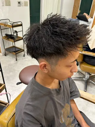 パーマ ヘアアレンジ メンズ 《メンズヘア特化》 早川 愛斗のヘアスタイル