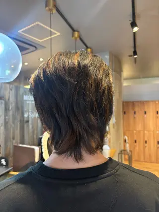 カラー メンズ 🎀ワンレンボブ🎀 ワンカラー　あゆみのヘアスタイル
