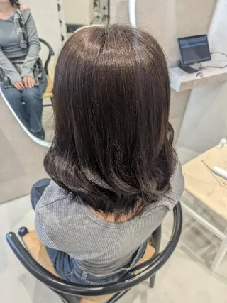 セミロング 古屋 美春のヘアスタイル
