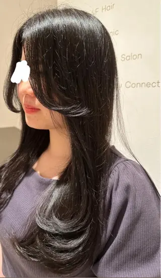 ロング 🍑韓国風レイヤー 🍑莉子のヘアスタイル