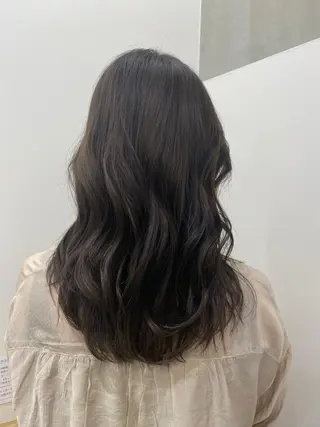 セミロング 韓国好き🇰🇷 美容師MIKUのヘアスタイル
