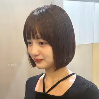 ショート ボブ／ミニボブ ❣️マナミのヘアスタイル
