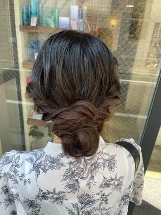 ヘアアレンジ ゆず .🎀のヘアスタイル