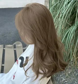 カラー 暖色/ブリーチカラー 🎀 M i k uのヘアスタイル