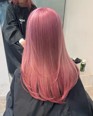 ロング カラー 堂本 陽のヘアスタイル