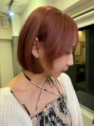 カラー 🪺透明感カラー/ 暖色/カエデ🪺のヘアスタイル