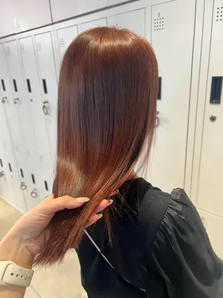 カラー 暖色ෆ透明感カラー 🩷cocoriのヘアスタイル