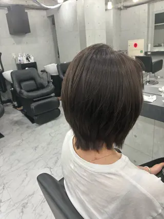 ショート カラー Endearing 🌟銀座のヘアスタイル