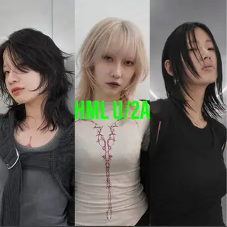 ミディアム 渡邉 舞のヘアスタイル