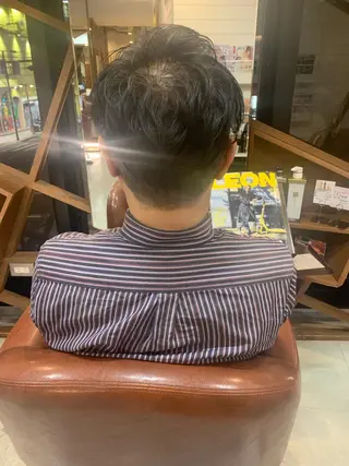 メンズ 吉田 茉生のヘアスタイル