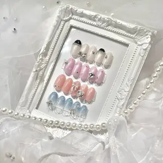 ネイル Macherie Rose Jrのネイルデザイン