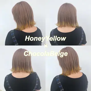 カラー 水戸/ブリーチカラー ♠️♠️會澤遼真のヘアスタイル