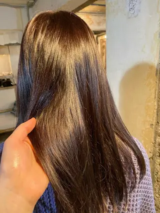 ミディアム カラー パーマ ヘアアレンジ メンズ お任せヘア☘️☘️ 及川渚のヘアスタイル