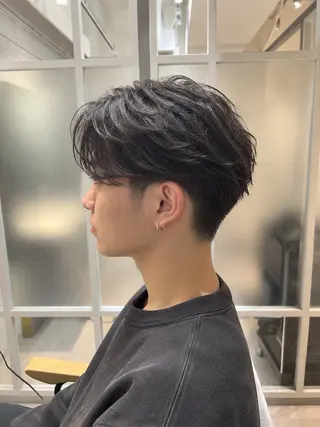 パーマ メンズ ⭕️メンズパーマ⭕️ 山口 裕太郎のヘアスタイル