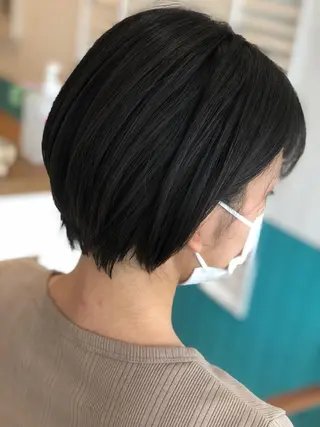 ショート Snaly カラー特化ページのヘアスタイル