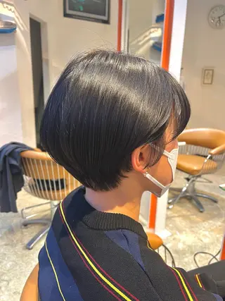 ショート うしだ かおるのヘアスタイル