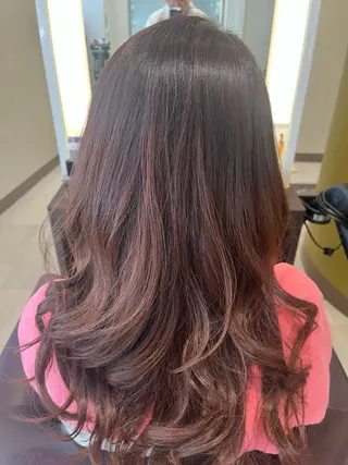 ロング カラー ヘアアレンジ 阿比野 瑞貴のヘアスタイル