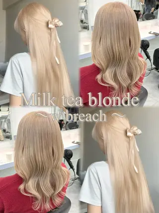 カラー ダブルカラー特化✨ /透明感カラーゆりあのヘアスタイル