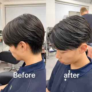 メンズ 💕韓国レイヤー× 髪質改善 宮内諒のヘアスタイル