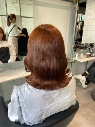 セミロング 安原 幸生のヘアスタイル