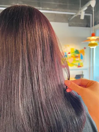 カラー くまざき なな /パーマモデル募集中のヘアスタイル