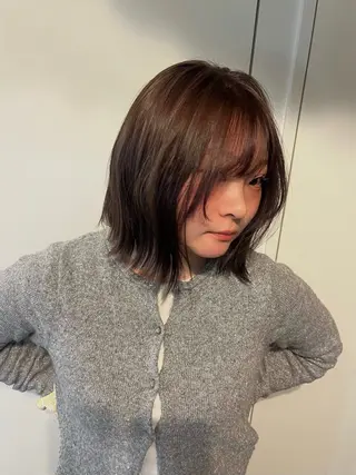 ミディアム 🎀Yamasaki Yui🎀のヘアスタイル