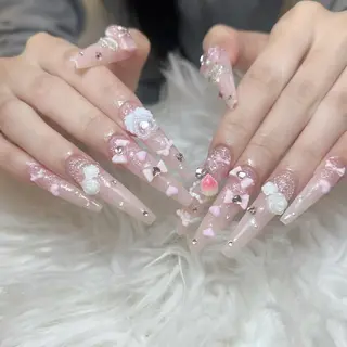 ネイル ANH ゴテゴテネイルのネイルデザイン