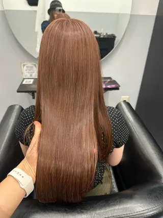 ロング カラー ナチュラル🎀透明感 カラー/香香のヘアスタイル