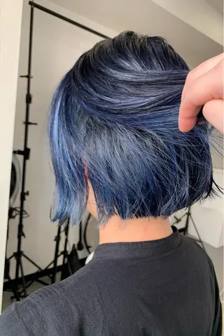 ミディアム カラー ROW町田★ 船木のヘアスタイル