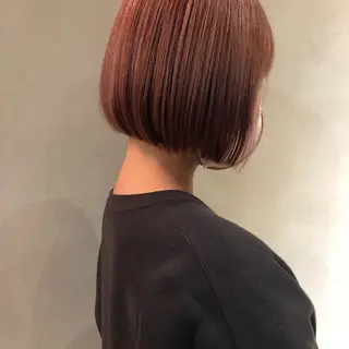 ミディアム カラー yajima Moemiのヘアスタイル