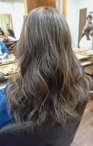 ロング カラー パーマ ヘアアレンジ メンズ まとまり💯悩み改善 ★松本尚弥★店長のヘアスタイル