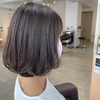 ミディアム カラー 透明感カラー さきのヘアスタイル