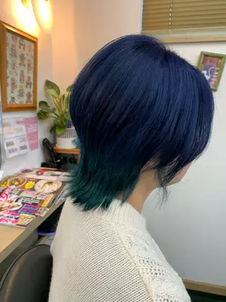 ミディアム 美容室 ドルチェのヘアスタイル