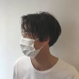 ショート メンズ 大阪ヴィーガンサロン KANAKOのヘアスタイル