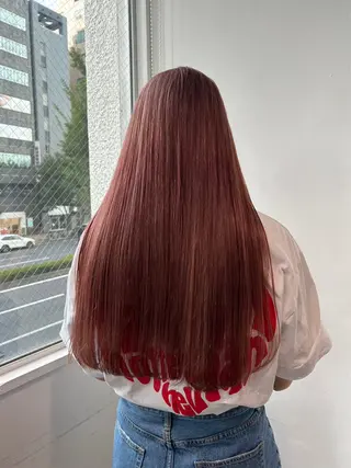 カラー 🎀ガーリー暖色モテ ヘア🎀/MAO🎀のヘアスタイル