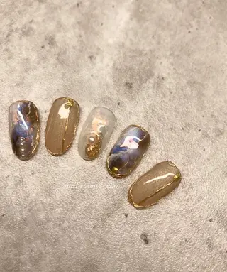 ネイル ネイルルームリッカ 𝐦𝐚𝐲𝐮のネイルデザイン