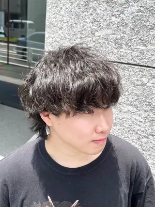 パーマ メンズ Rikito .のヘアスタイル